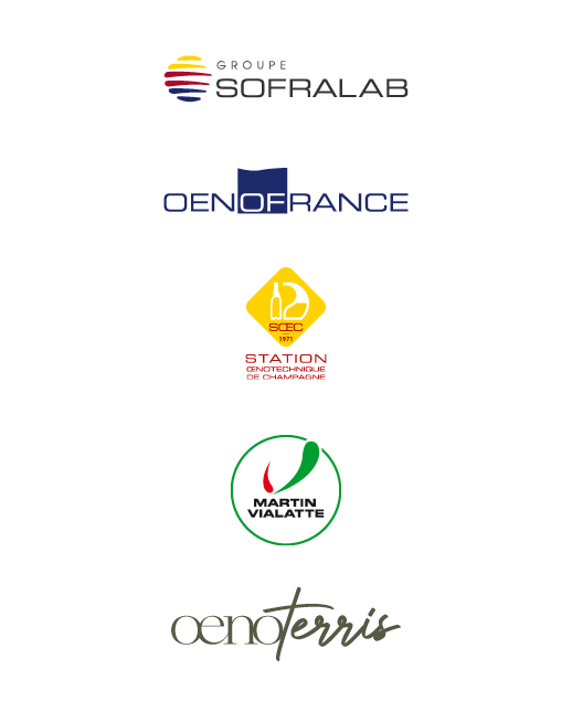 Logos des marques SOFRALAB - Innovation et produits œnologiques SOFRALAB