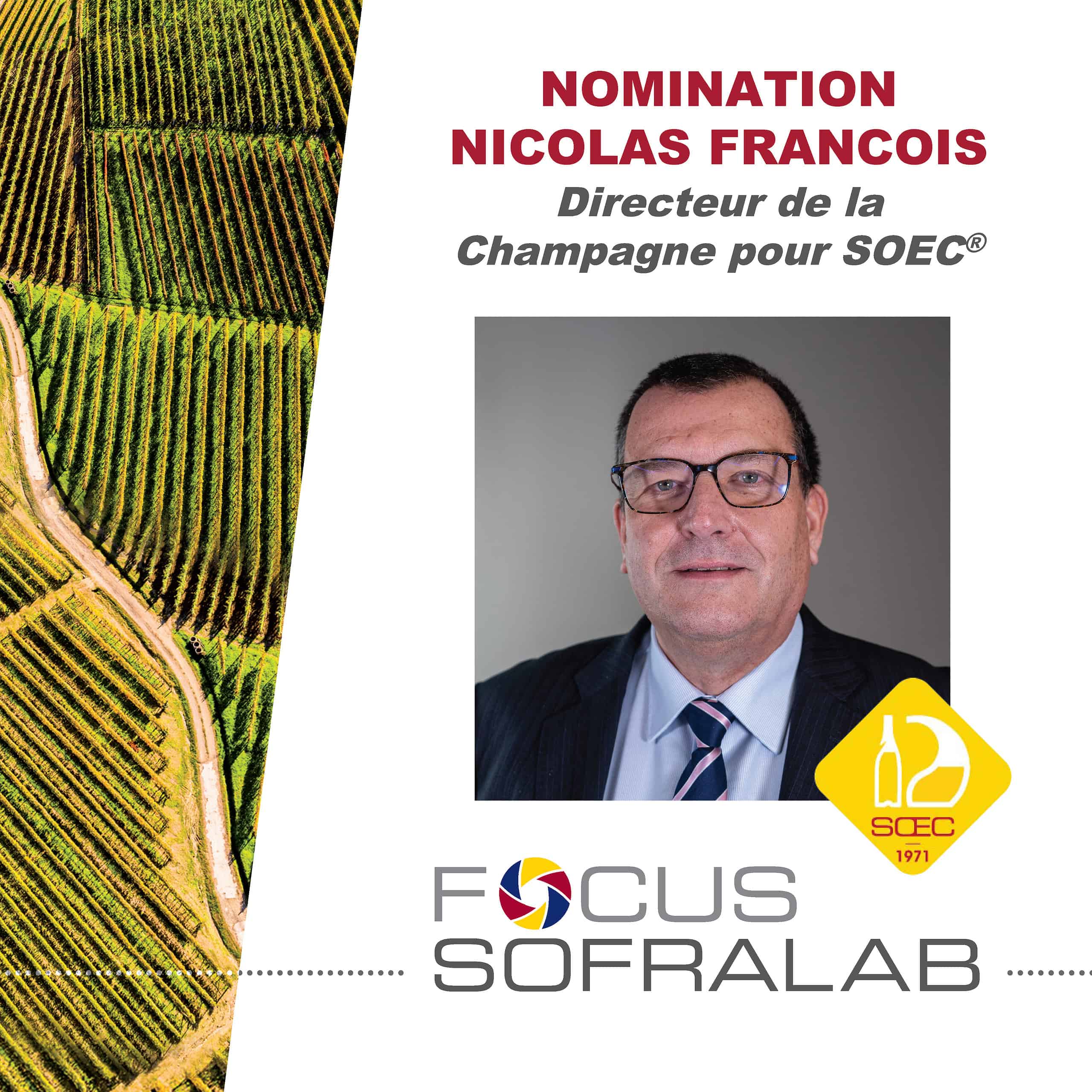 Affiche de la nomination de Nicolas FRANÇOIS à la SOEC